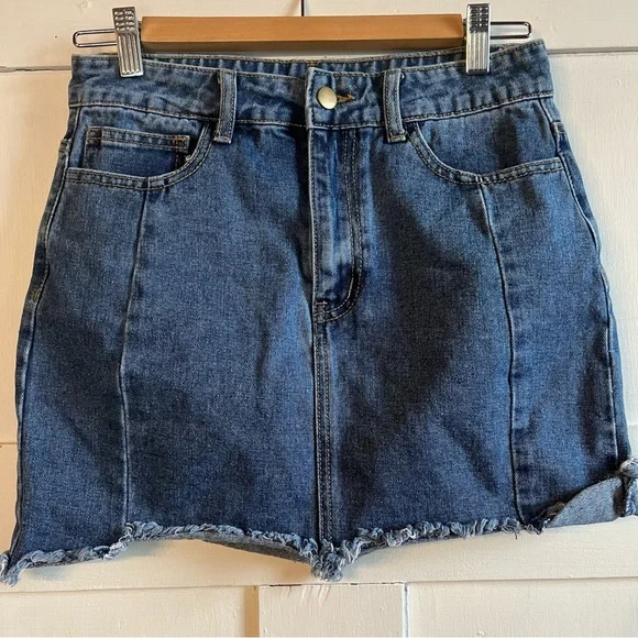 Forever 21 Denim Skirt - Picture 1 of 5
